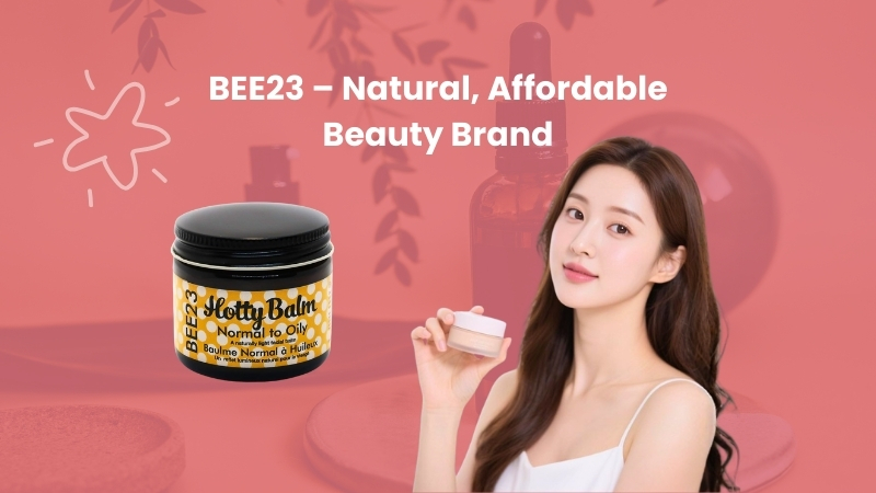 Bee23 natural skincare products
